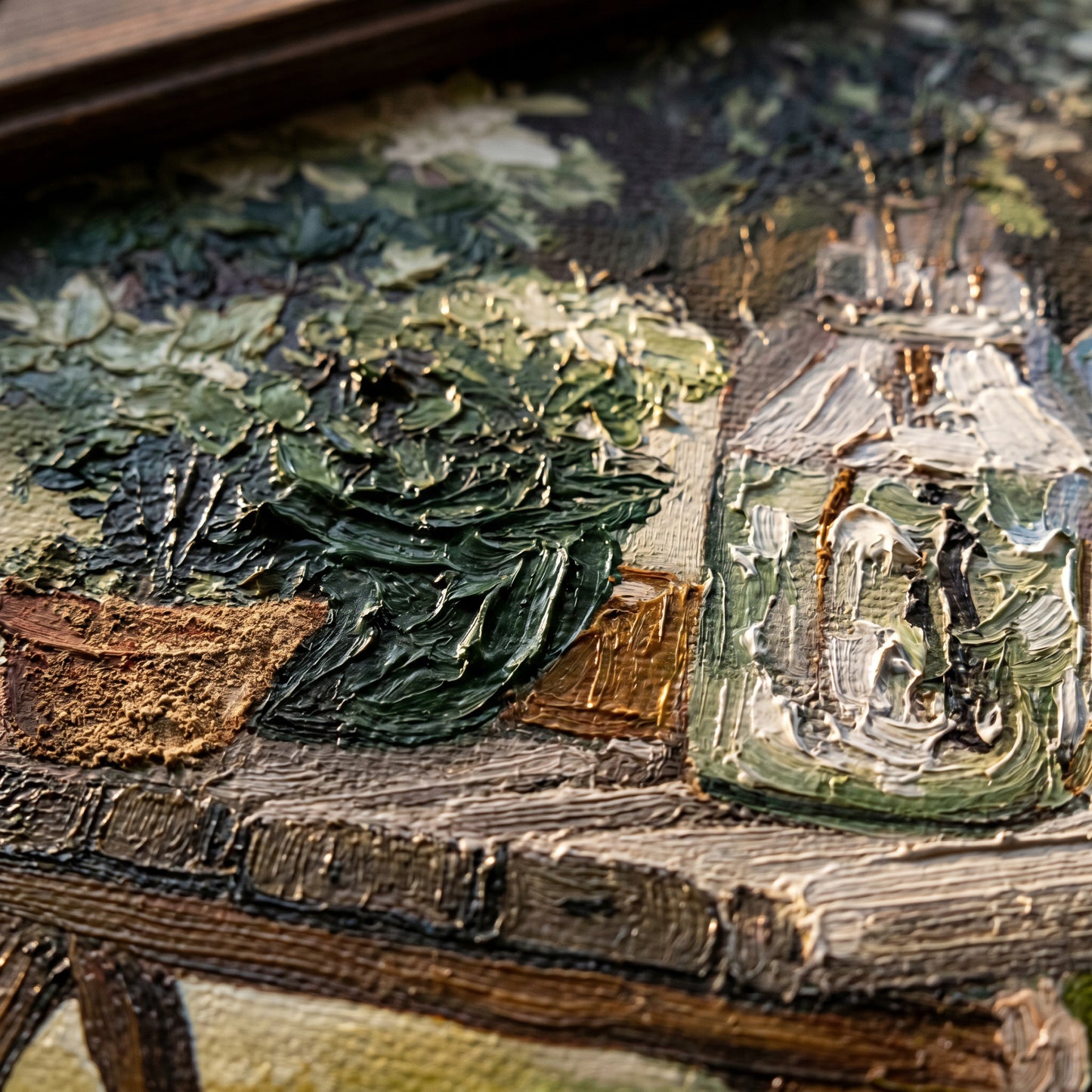 Ölgemälde Der Botanische Tisch Handgemalt 80x100 cm