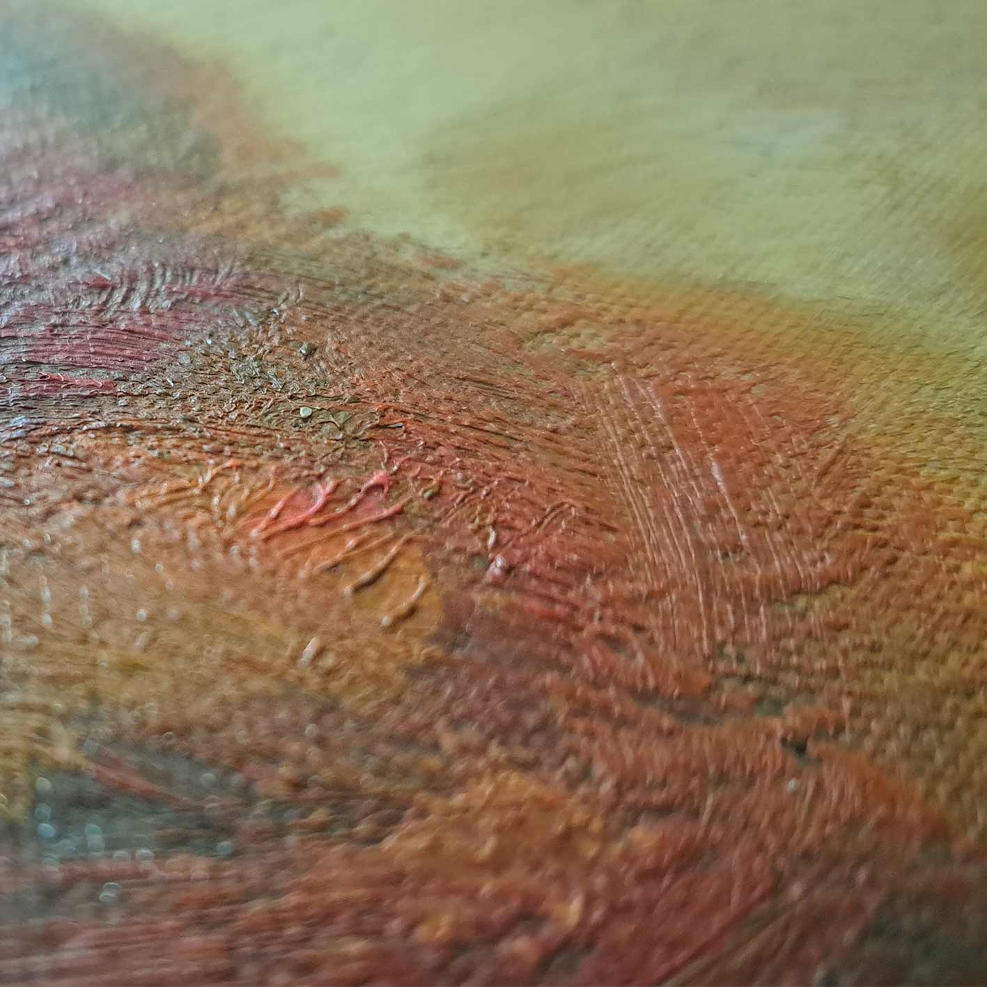 Cuadro Arbol Solitario Textura