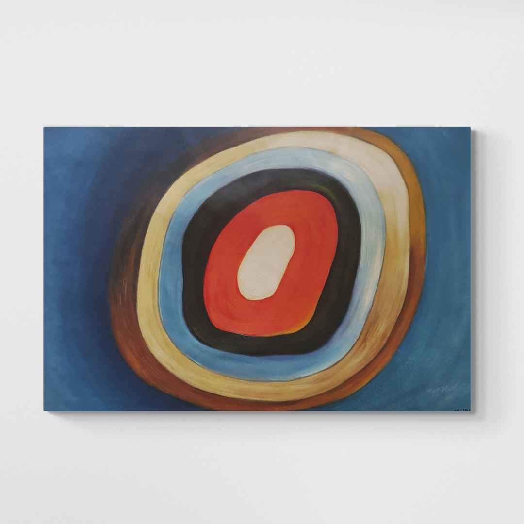Cuadro Diana Azul 90x60 cm