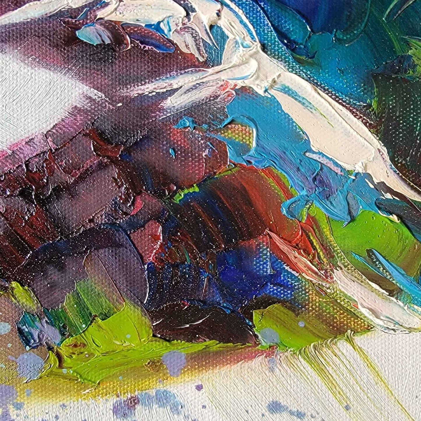 Pintura Jugando al Golf 61x122 cm