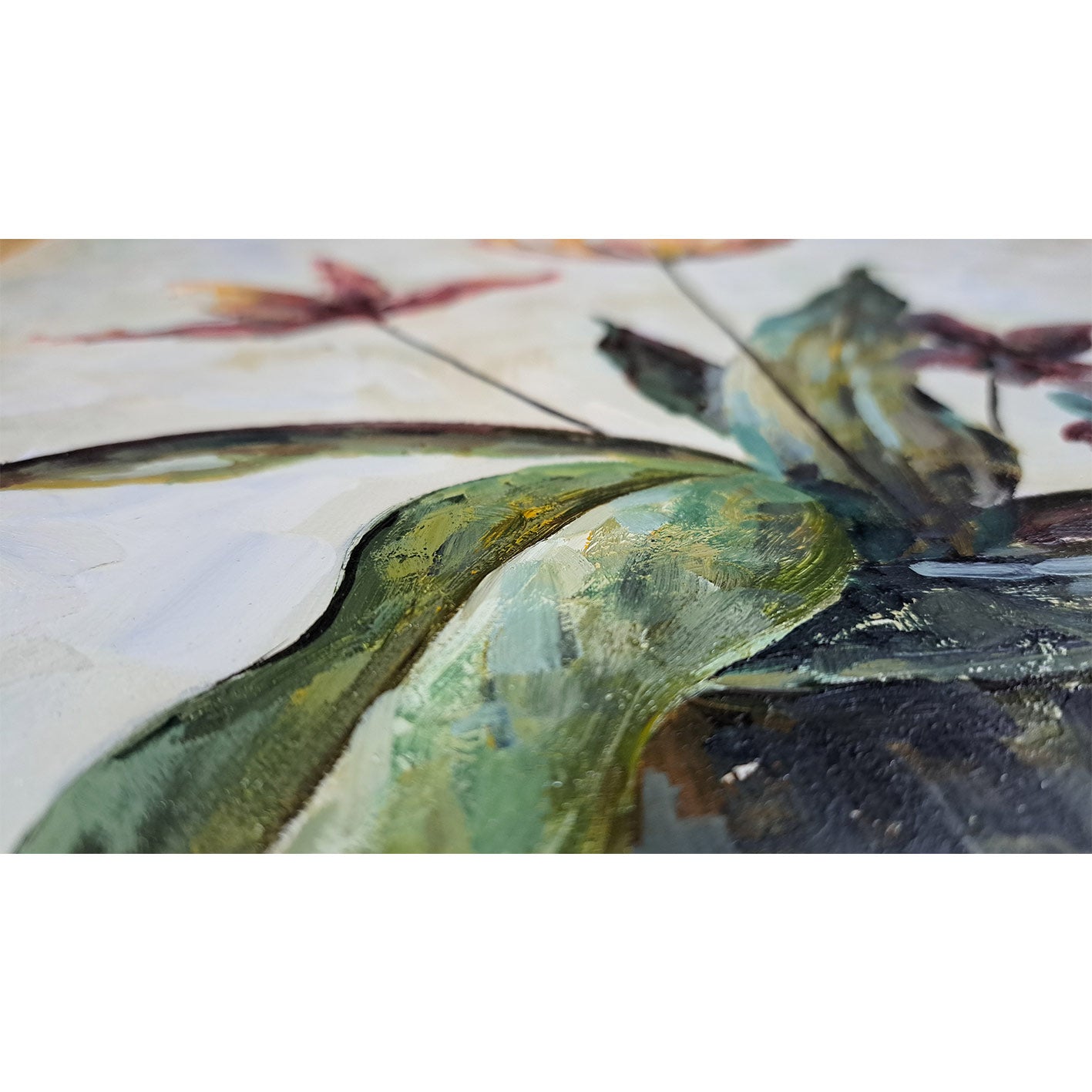 Cuadro Nelumbo Lucífera 50x60 cm