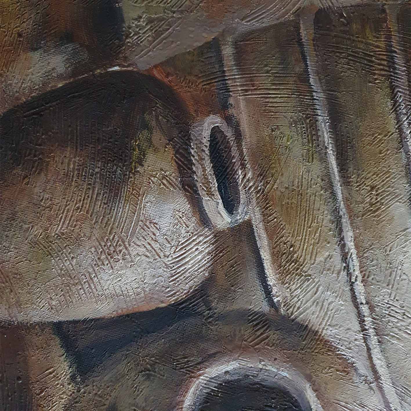 Cuadro Bodegon Jarrones 50x60 cm