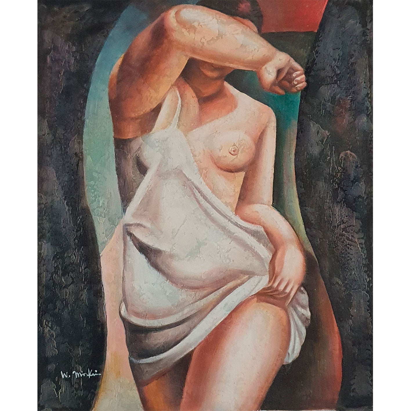 Cuadro Reproduccion Lempicka Codo
