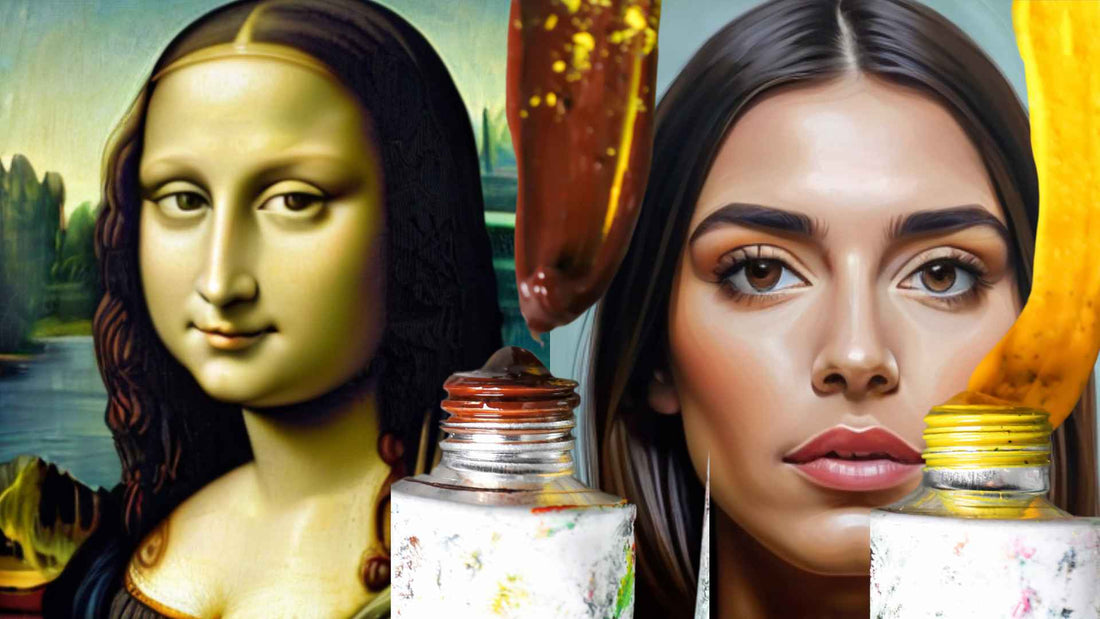 Detalle de pintura al óleo con textura y pinceladas visibles, curiosidades del arte
