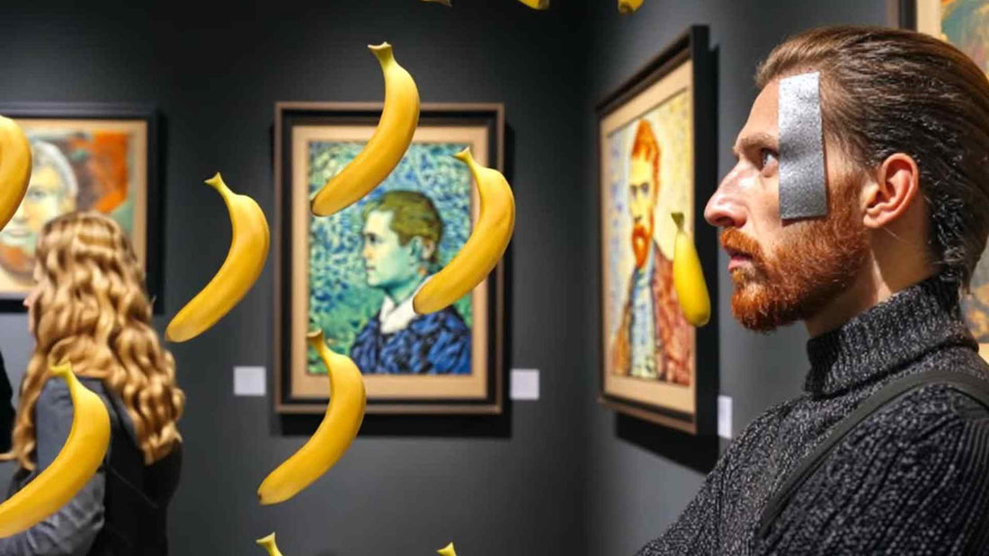 Plátano pegado a la pared vendido por 6,2 millones de dólares como obra de arte contemporáneo