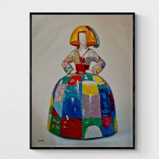 Cuadro Menina Madrid  120x90 cm