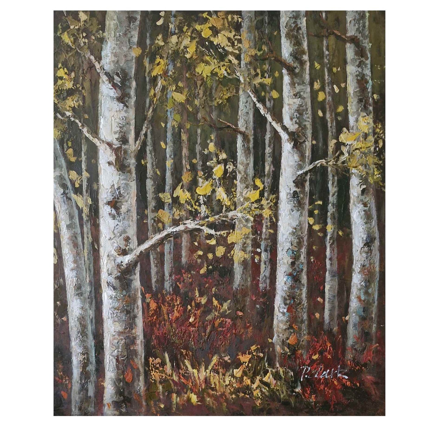 Cuadro Tríptico Bosques 50x60 cm [3 piezas]