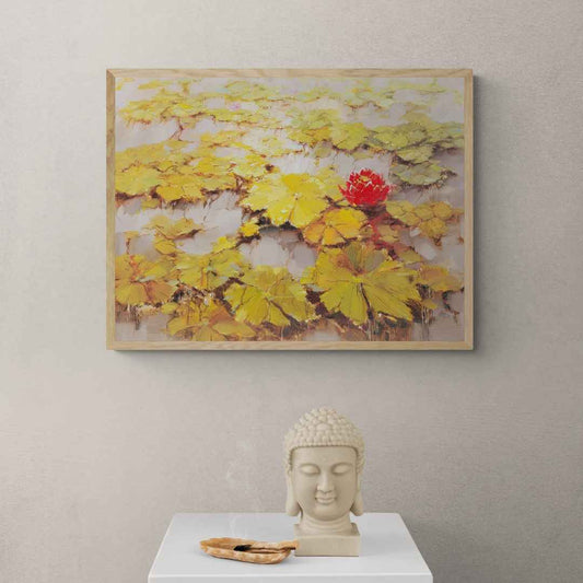 Cuadro Nenúfares la Charca 103x75 cm