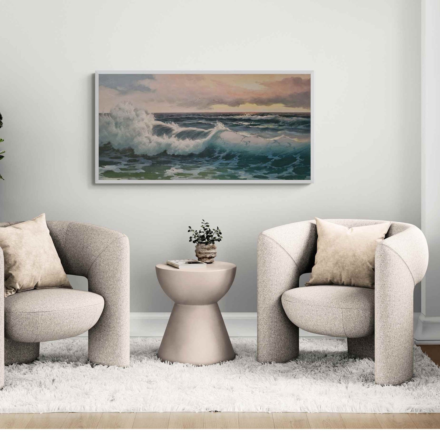 Pintura El Mar 120x60 cm