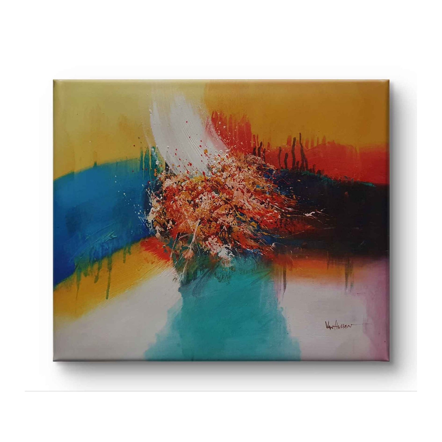 Comprar cuadro abstracto hecho a mano en óleo sobre lienzo