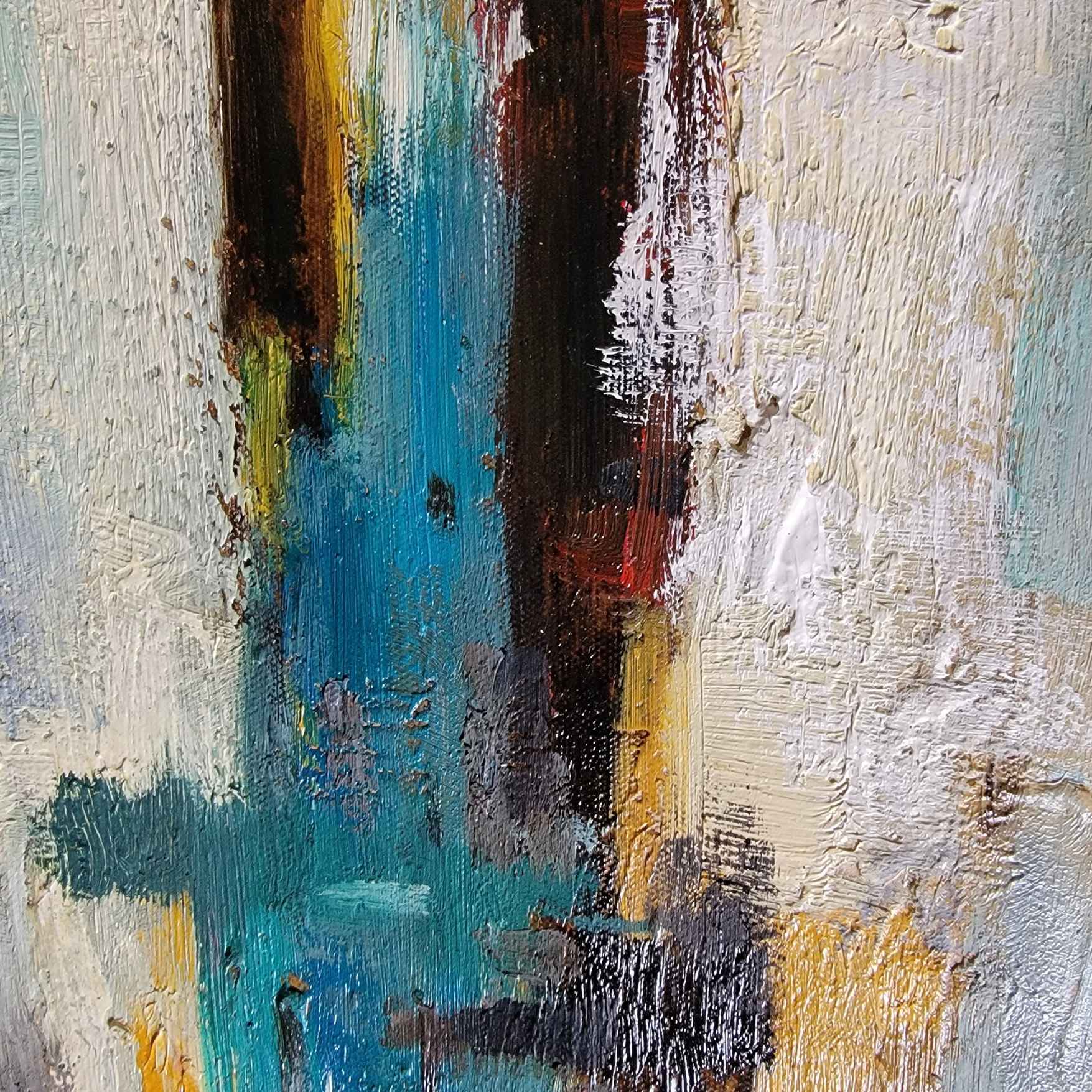 Cuadro Arte Abstracto Filomena 80x80 cm [2 piezas]