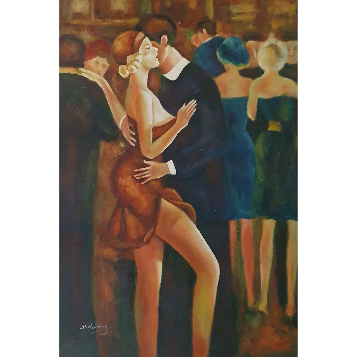 Cuadro Bailar es vida 90X60 cm [2 piezas]