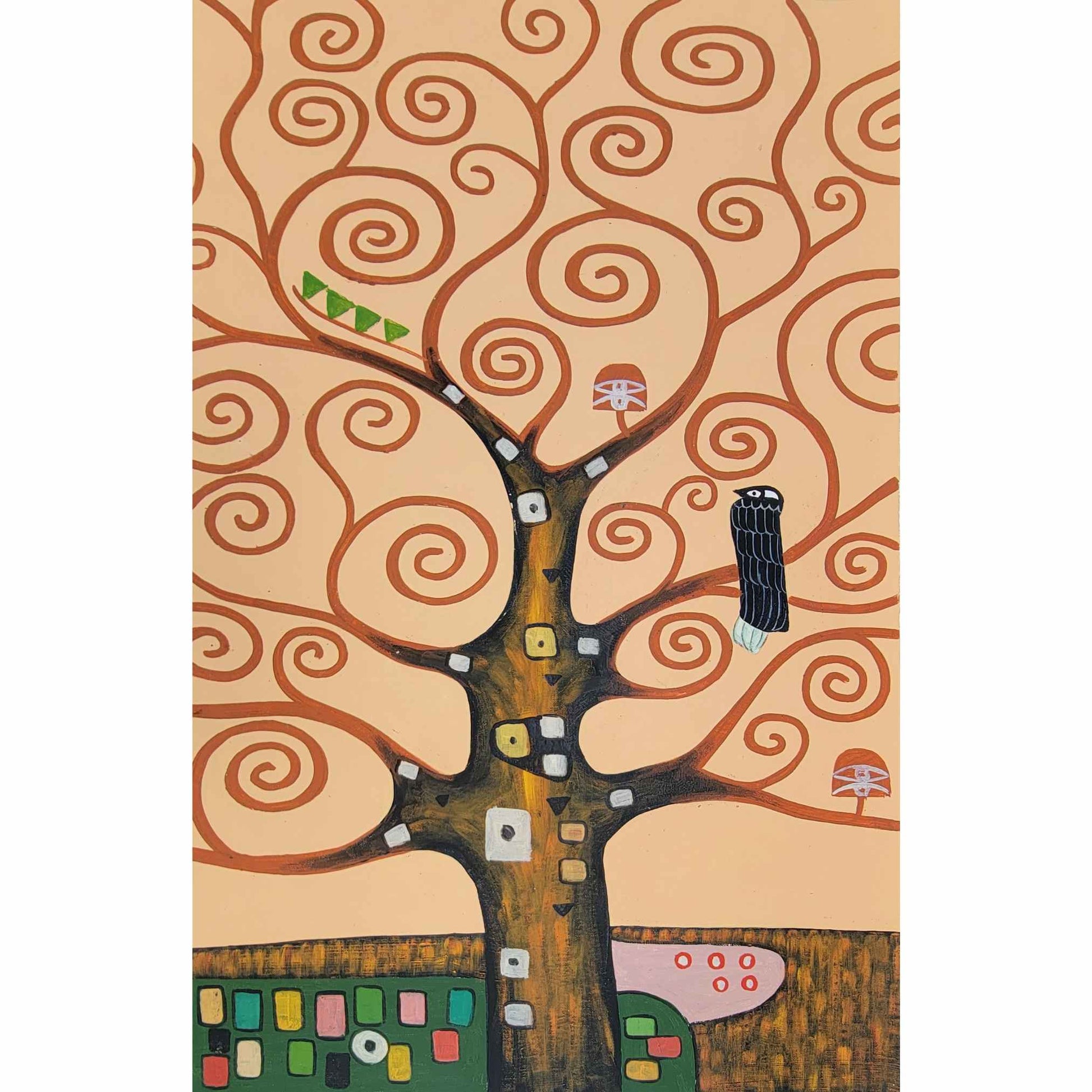 Cuadro Triptico Gustav Klimt 50x75 cm [3 piezas]