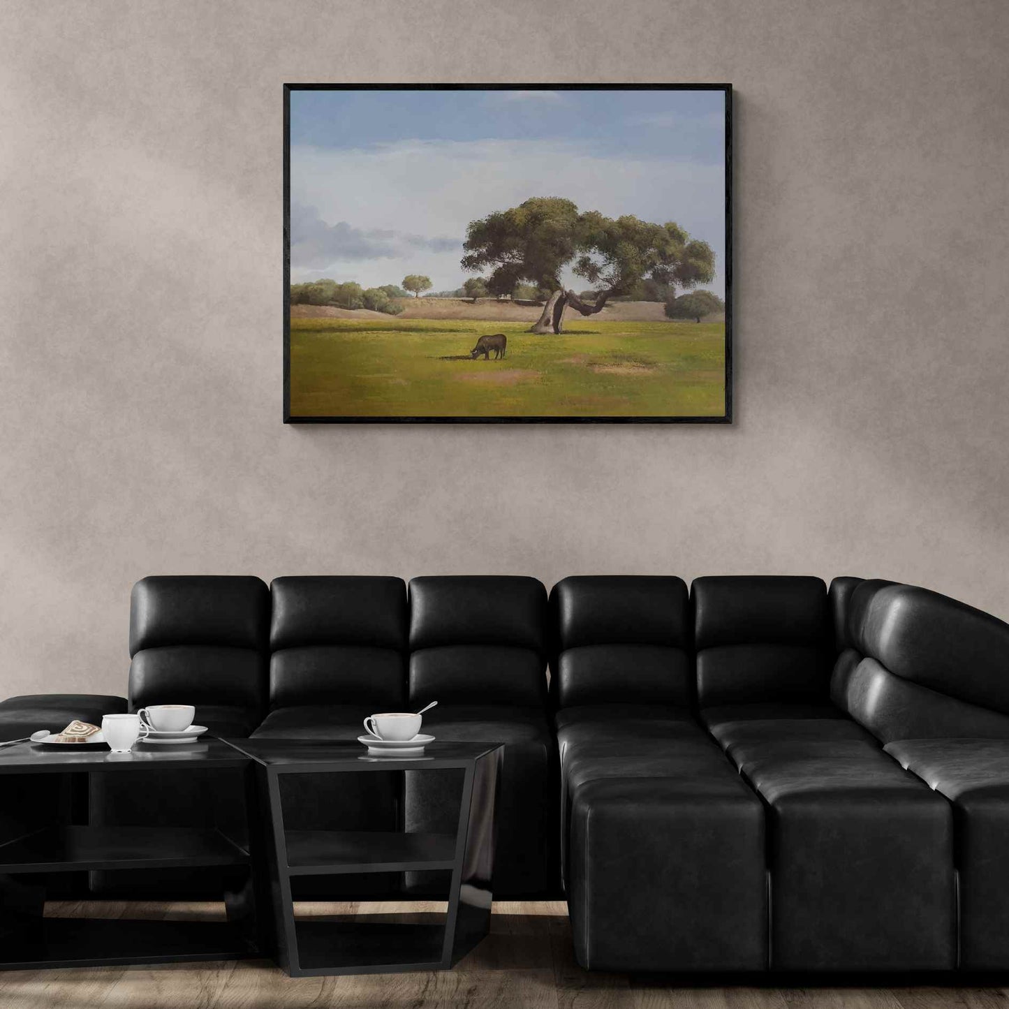 Cuadro Toro Bravo Encina 115x85 cm