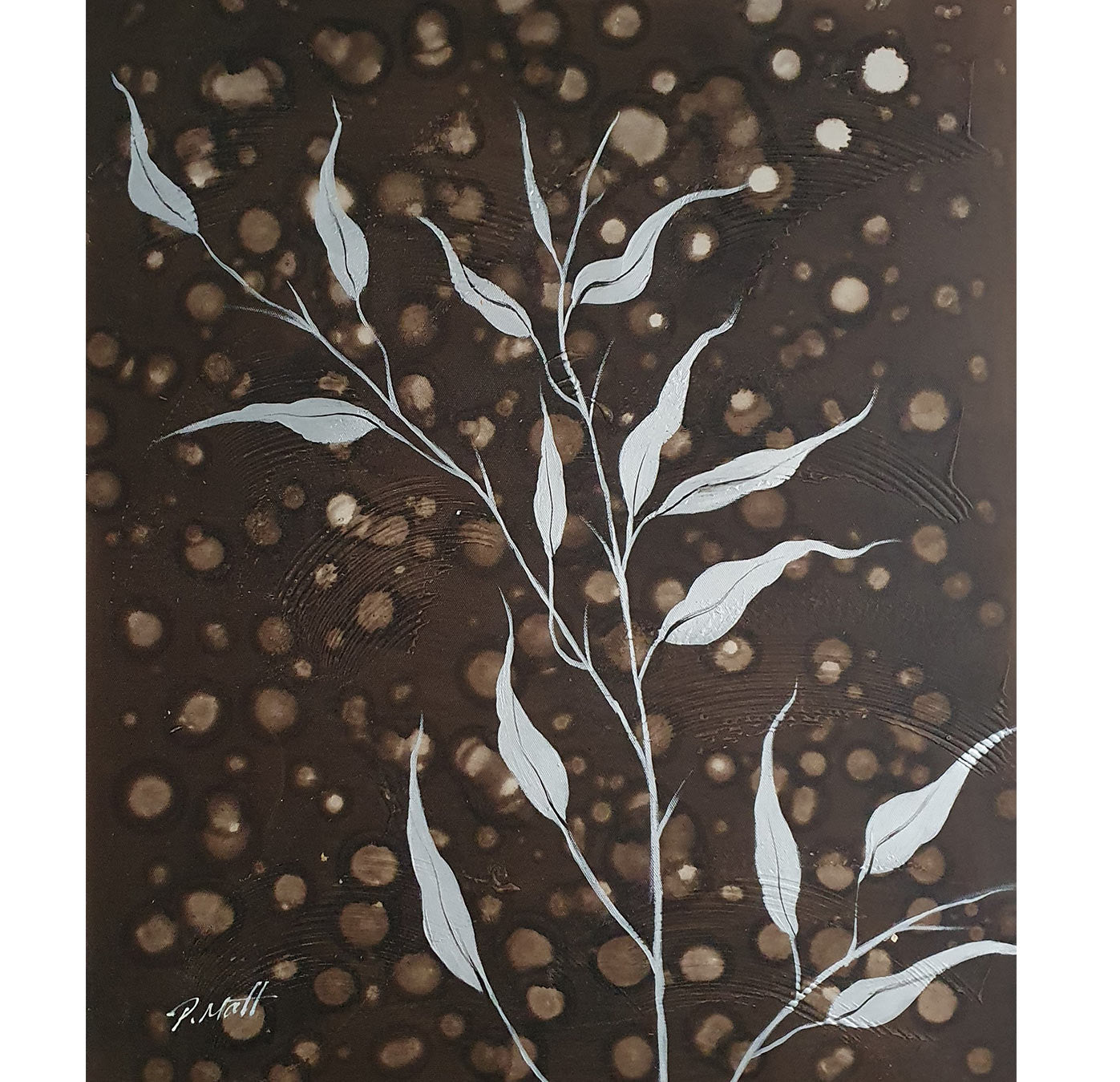 Cuadro Triptico Ramas Decorativas 50x60 cm [3 piezas]