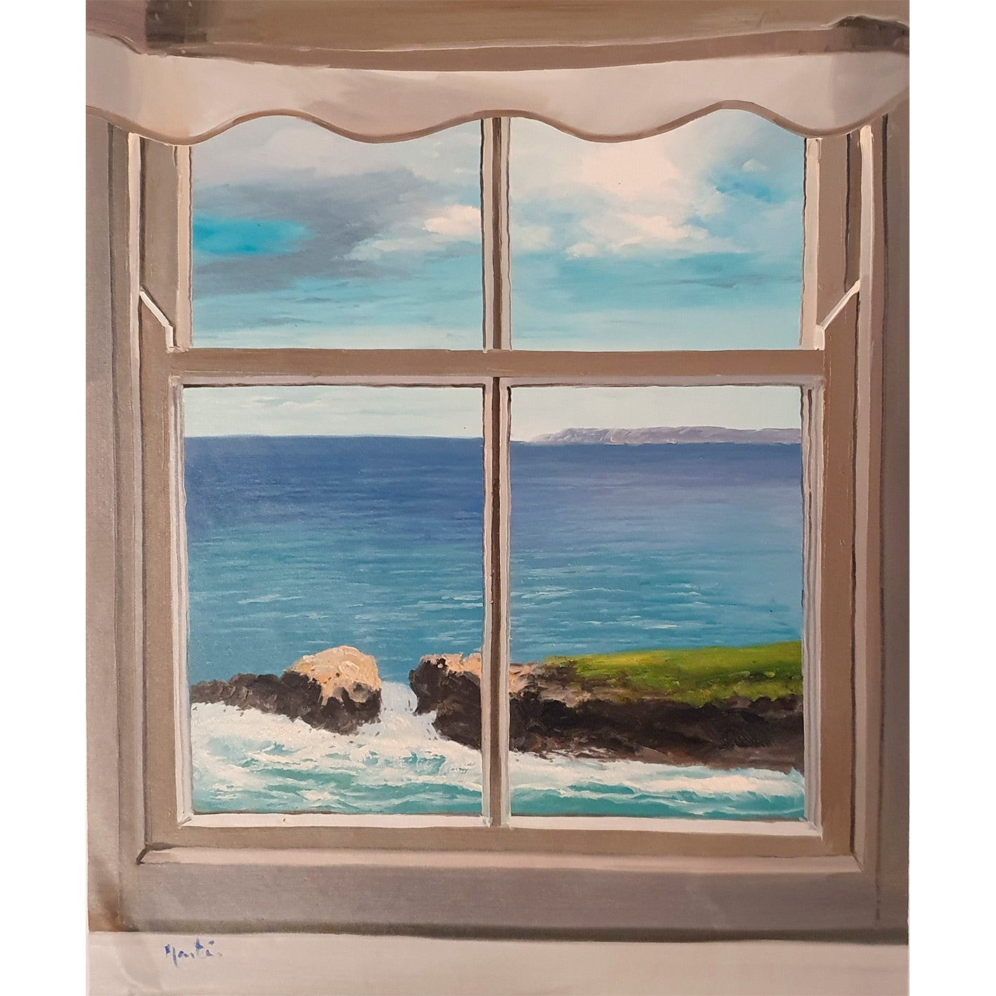 Cuadro Ventana Martin 80x100 cm