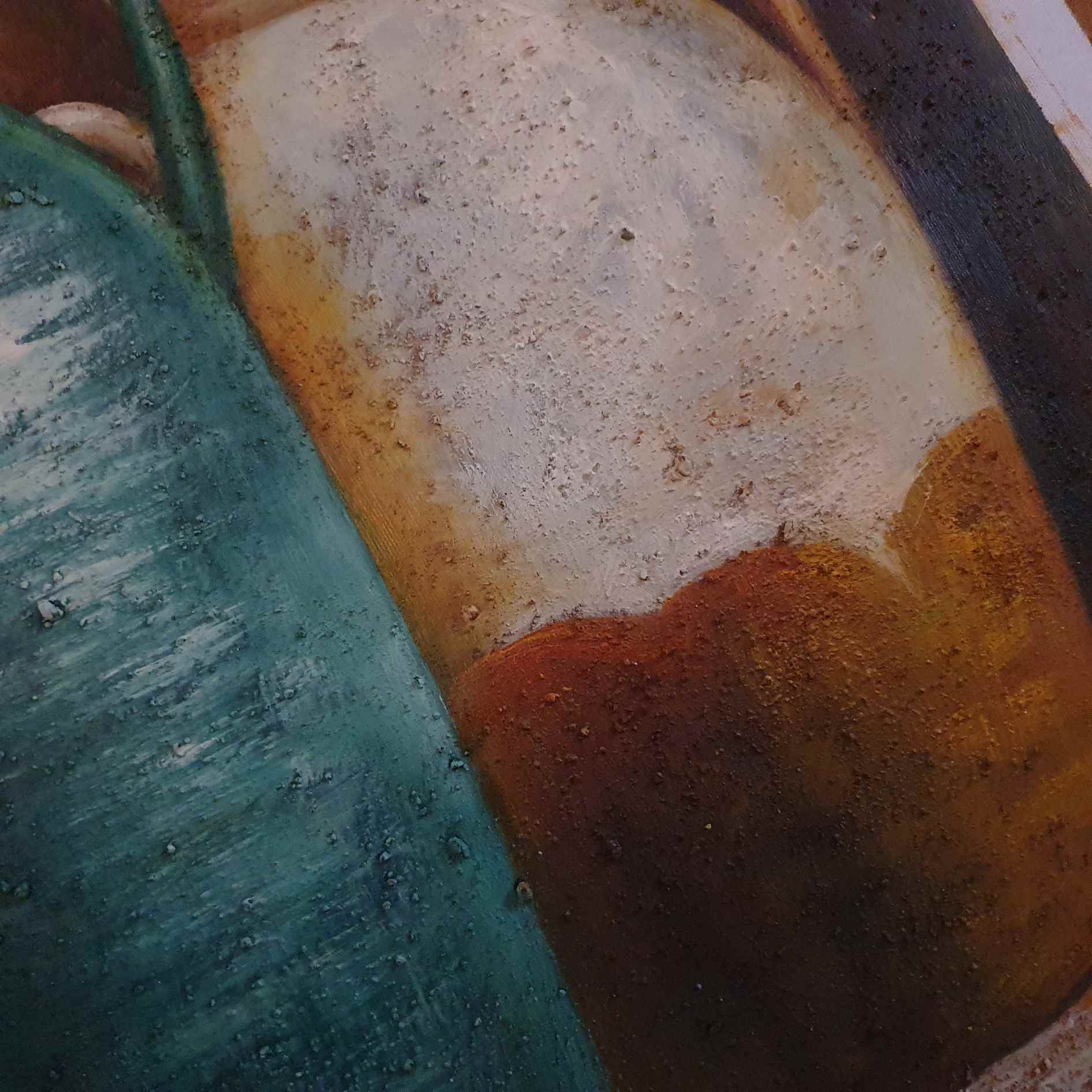 Cuadro Ánforas Reliquia 60x90 cm Texturas