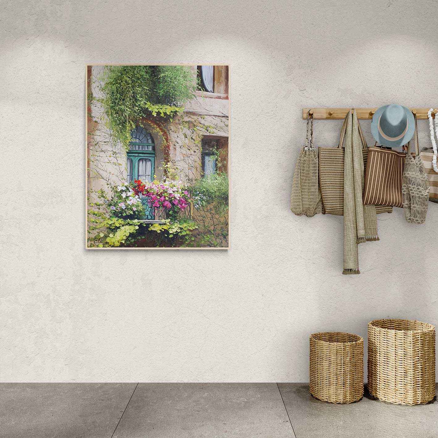 Cuadro Ventana Real 80x120 cm