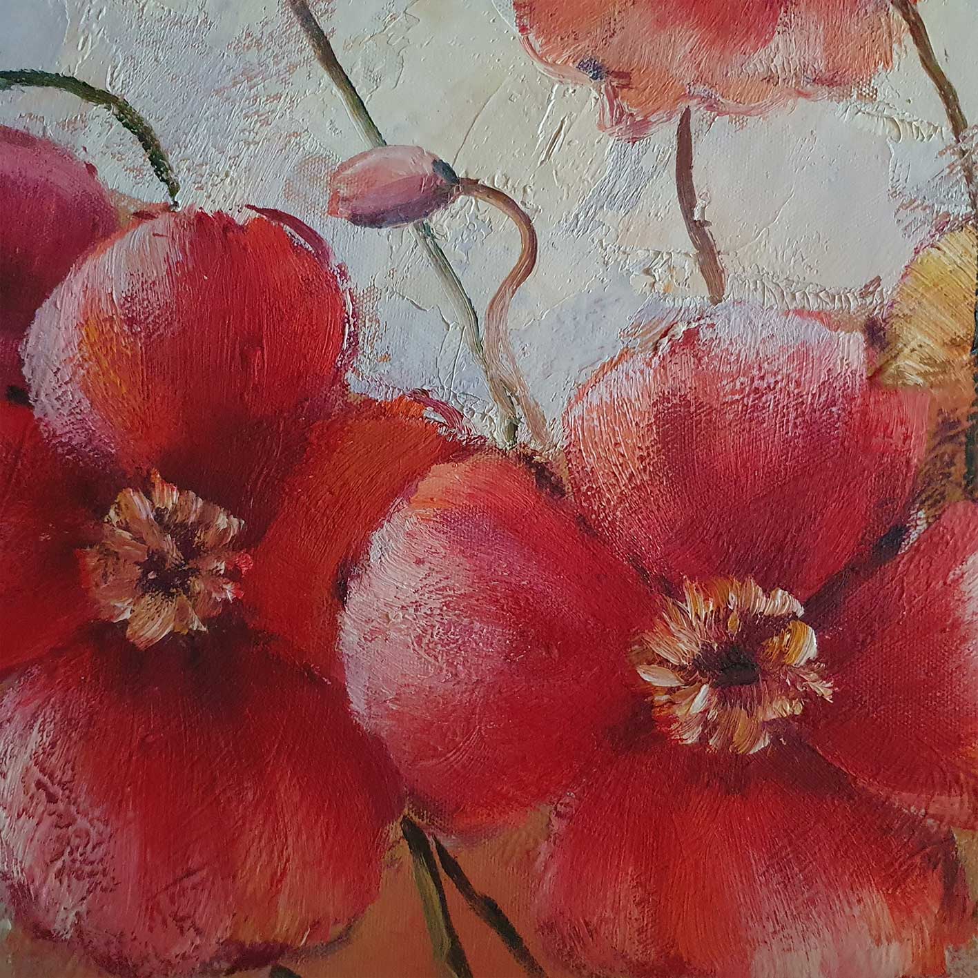 Cuadro Diptico Primavera  50X60 cm [2 piezas] Texturas
