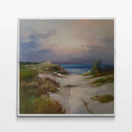 Cuadro Dunas de Cadiz 80x80 cm