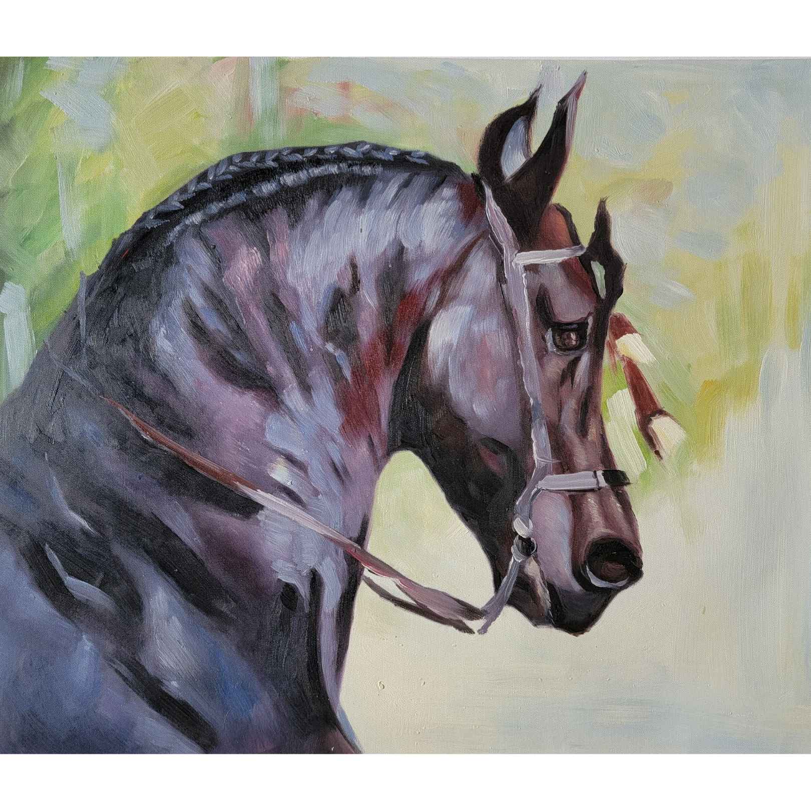 Cuadro Caballo Original II 55x48 cm