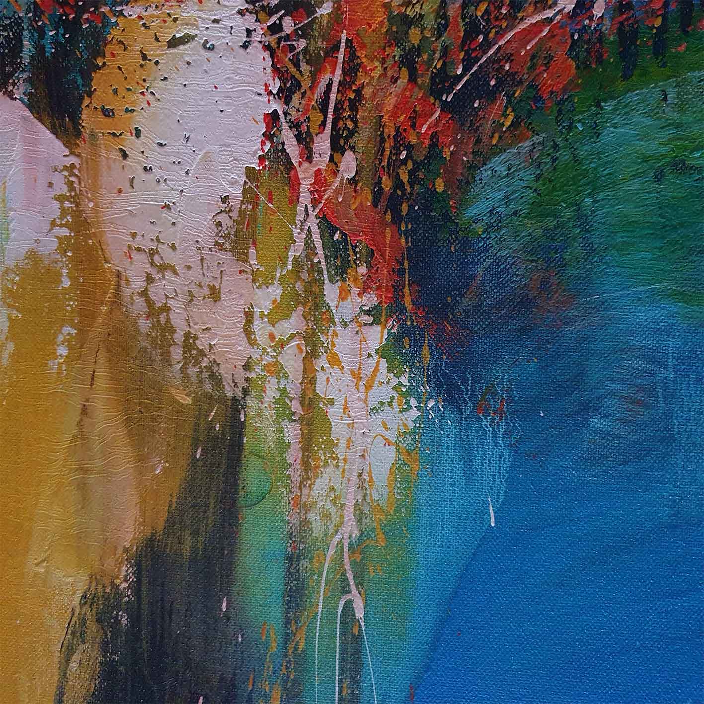 Cuadro Diptico Bola Pintura  50x60 cm [2 piezas]