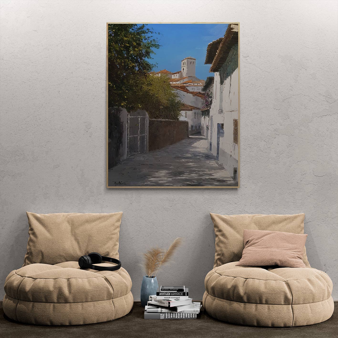 Cuadro Vistas a la Catedral 82x101 cm