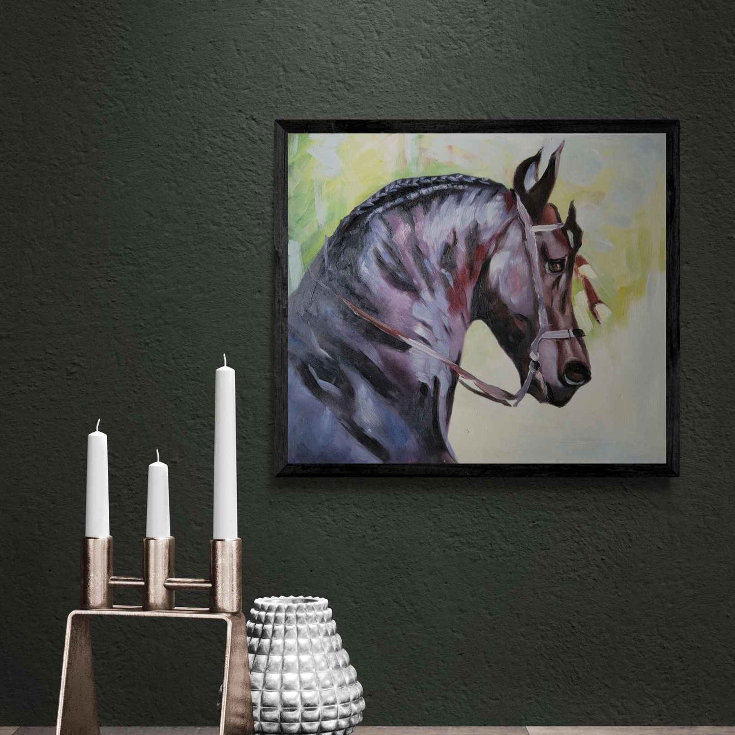 Cuadro Caballo Original II 55x48 cm
