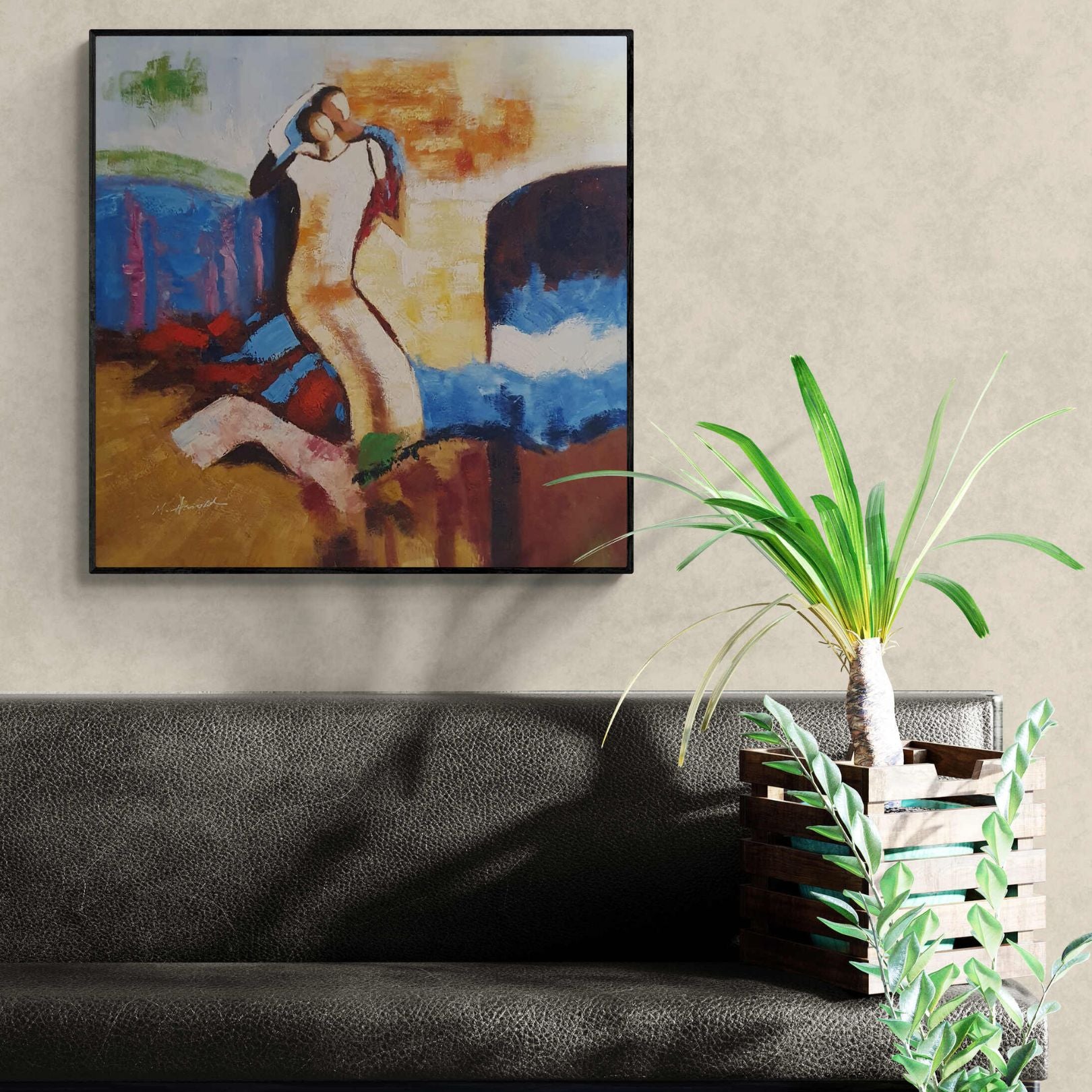 Figuras Hessam Abrishami 80x80 cm