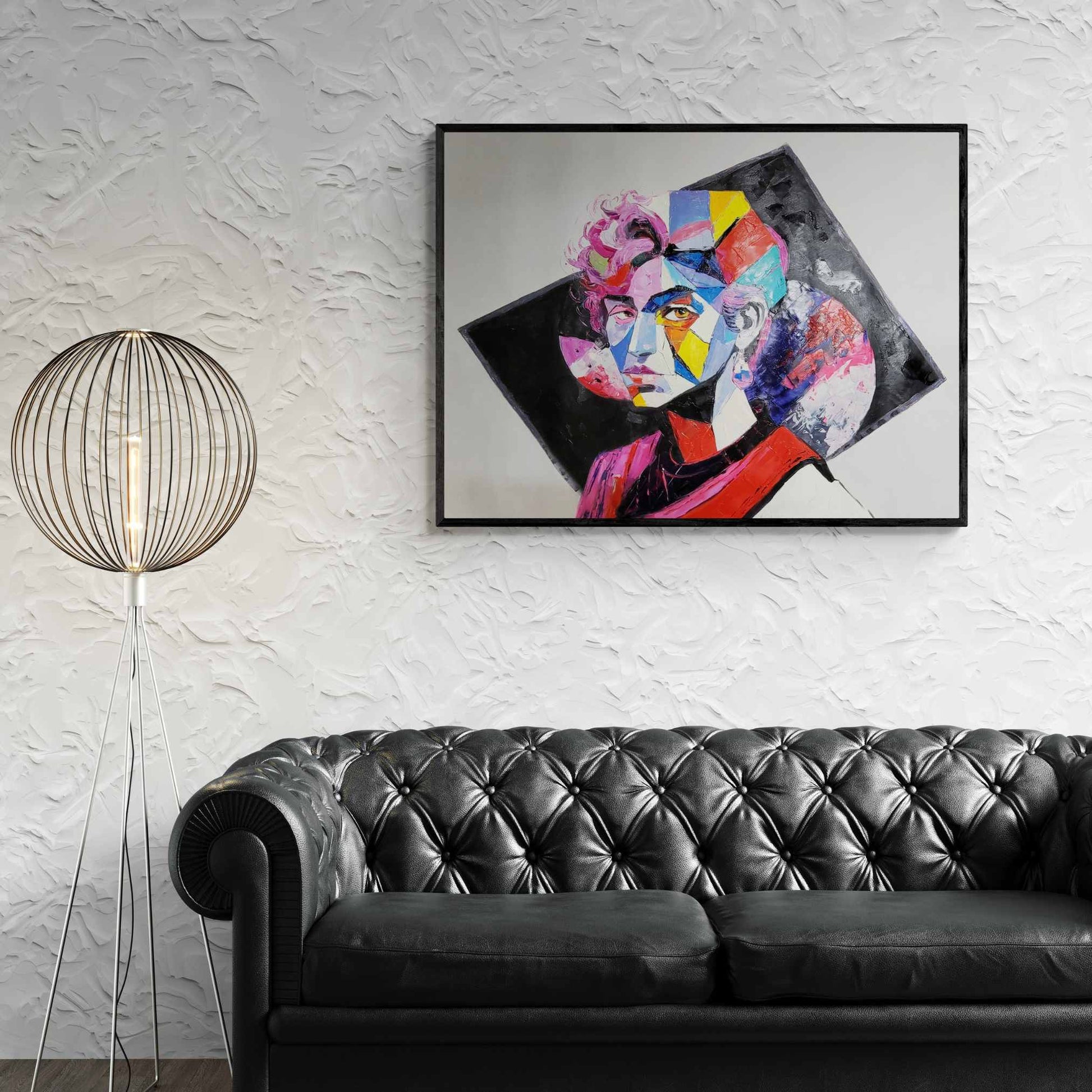 Pintura Arte Pop Gustavena 120x90 cm