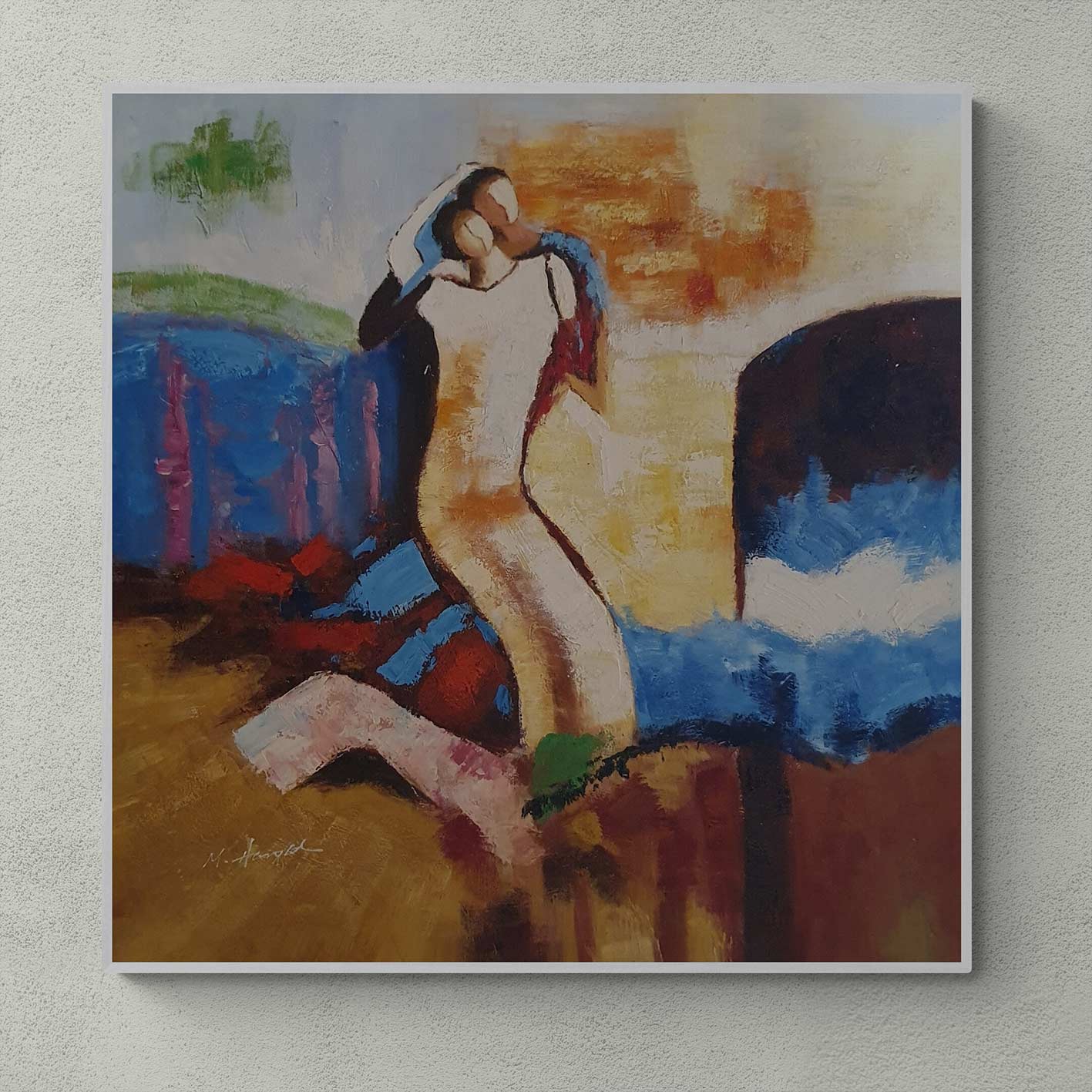 Figuras Hessam Abrishami 80x80 cm