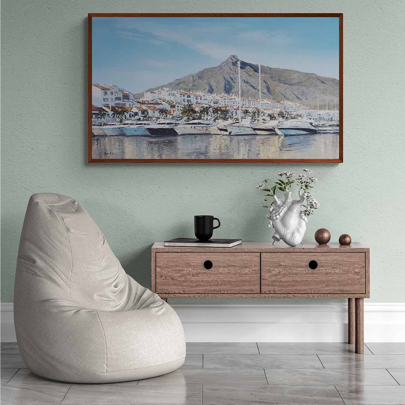 Pintura-puerto-banus