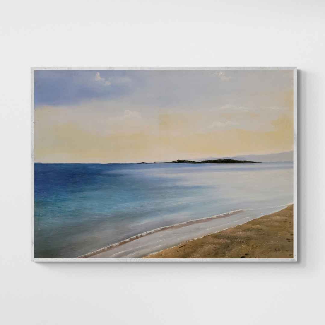 Pintura Marina Orilla 120x85 cm
