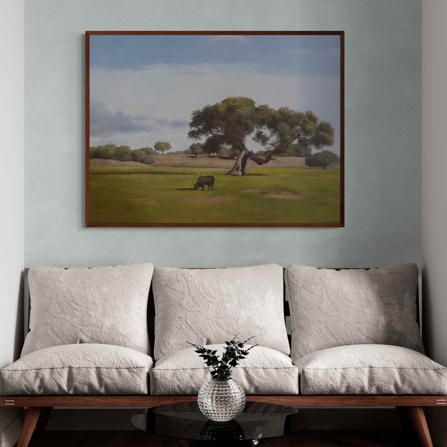 Cuadro Toro Bravo Encina 115x85 cm