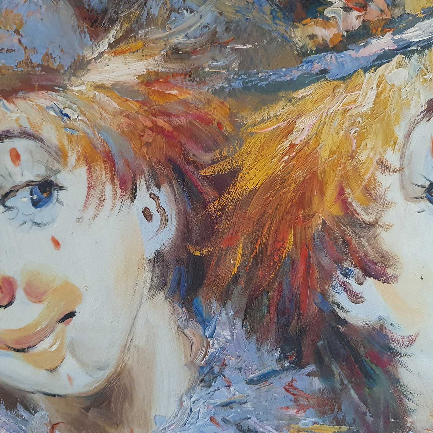 Cuadro Triptico Payaso 50x60 cm [3 piezas]