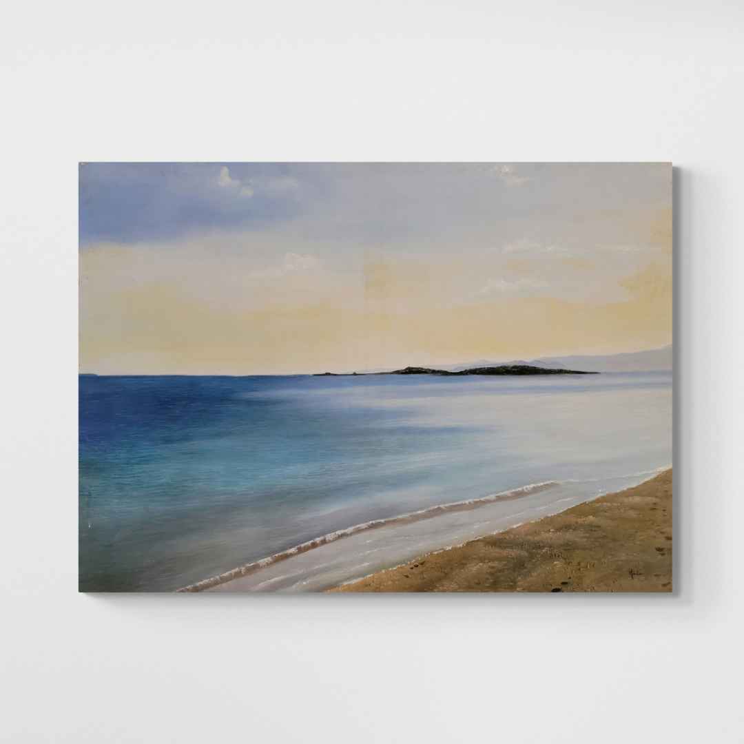 Pintura Marina Orilla 120x85 cm