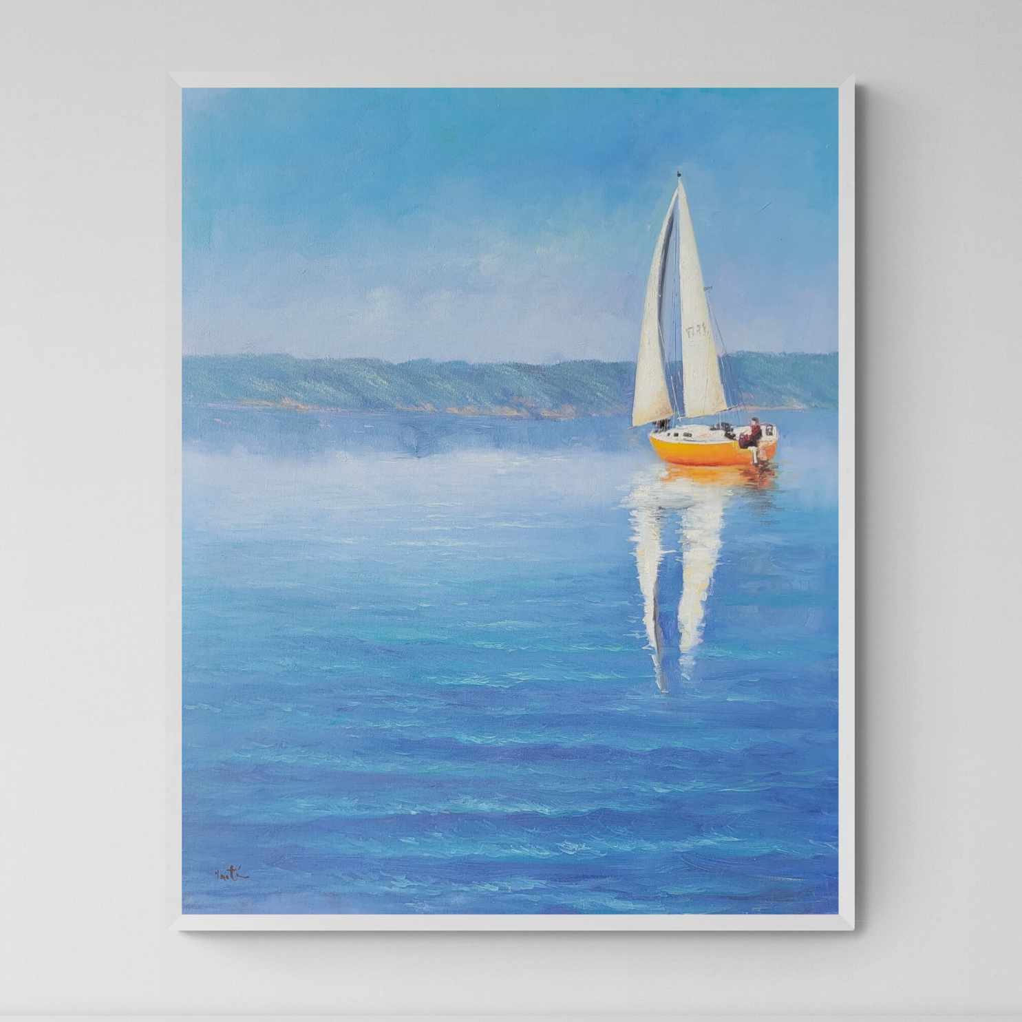 Pintura en la Vela 80x100 cm