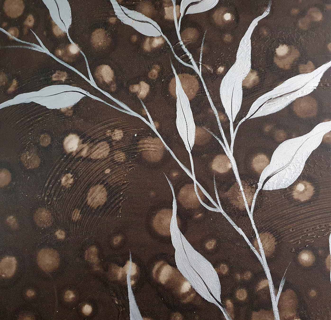 Cuadro Triptico Ramas Decorativas 50x60 cm [3 piezas]