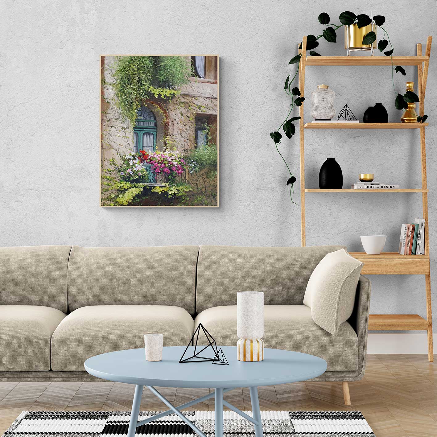 Cuadro Ventana Real 80x120 cm
