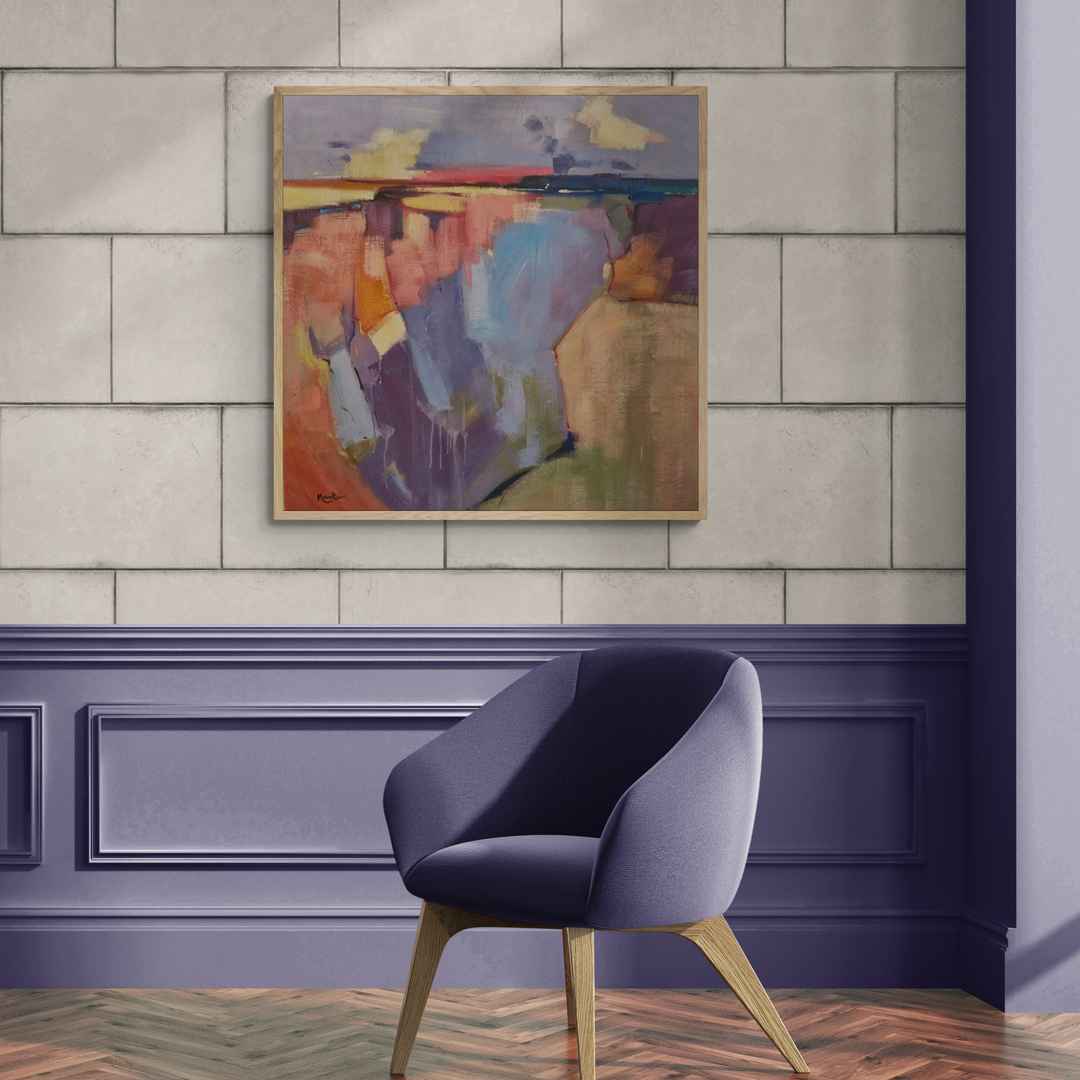 Universo Fragmentado 90x90 cm