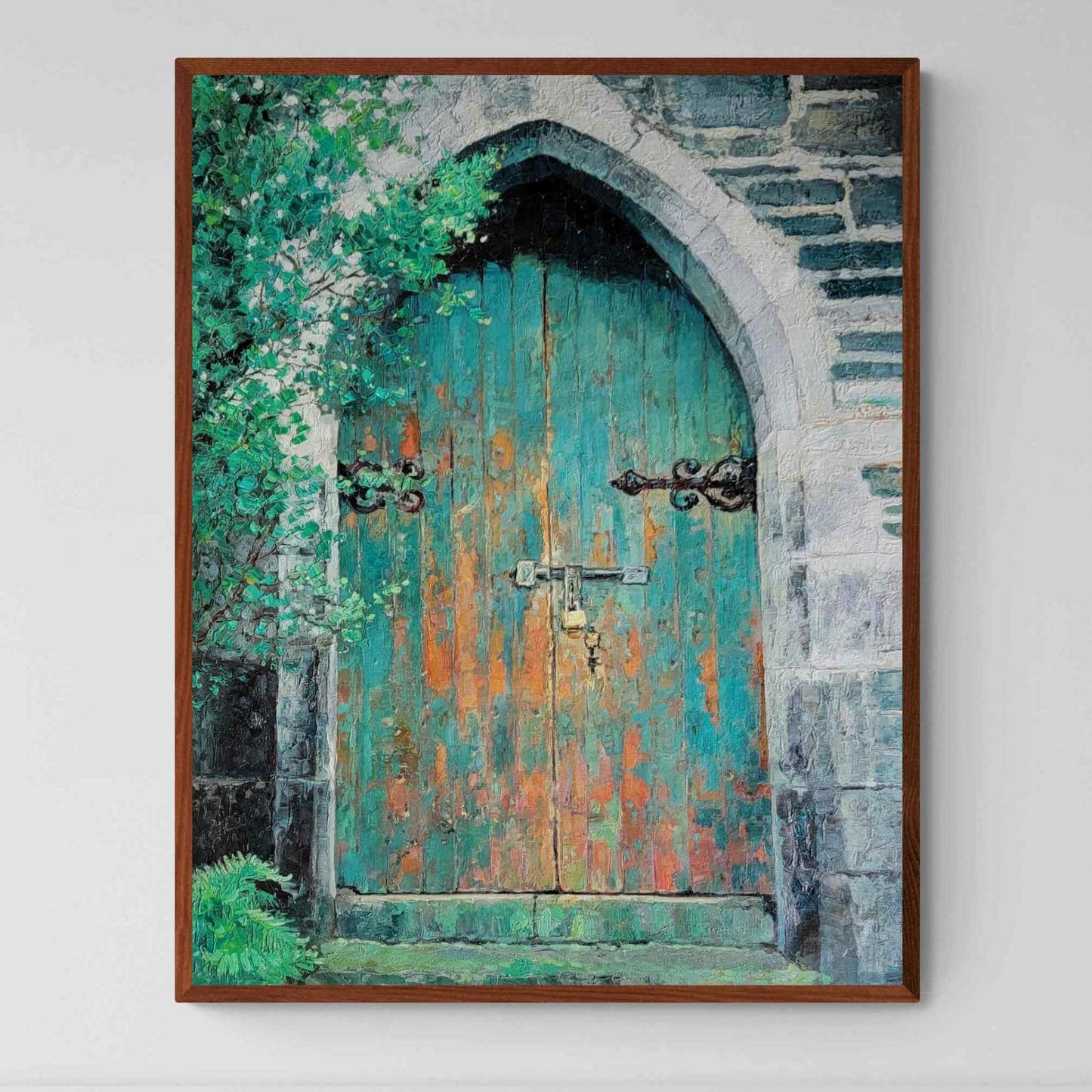 Cuadro La Entrada 82x102 cm
