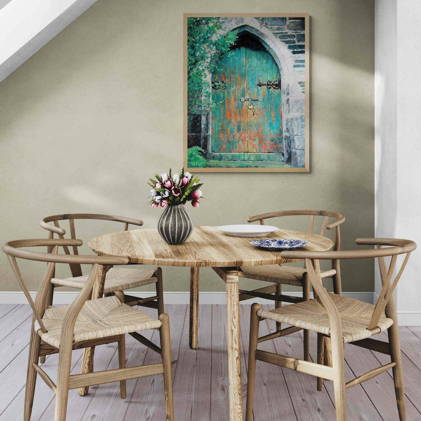 Cuadro La Entrada 82x102 cm