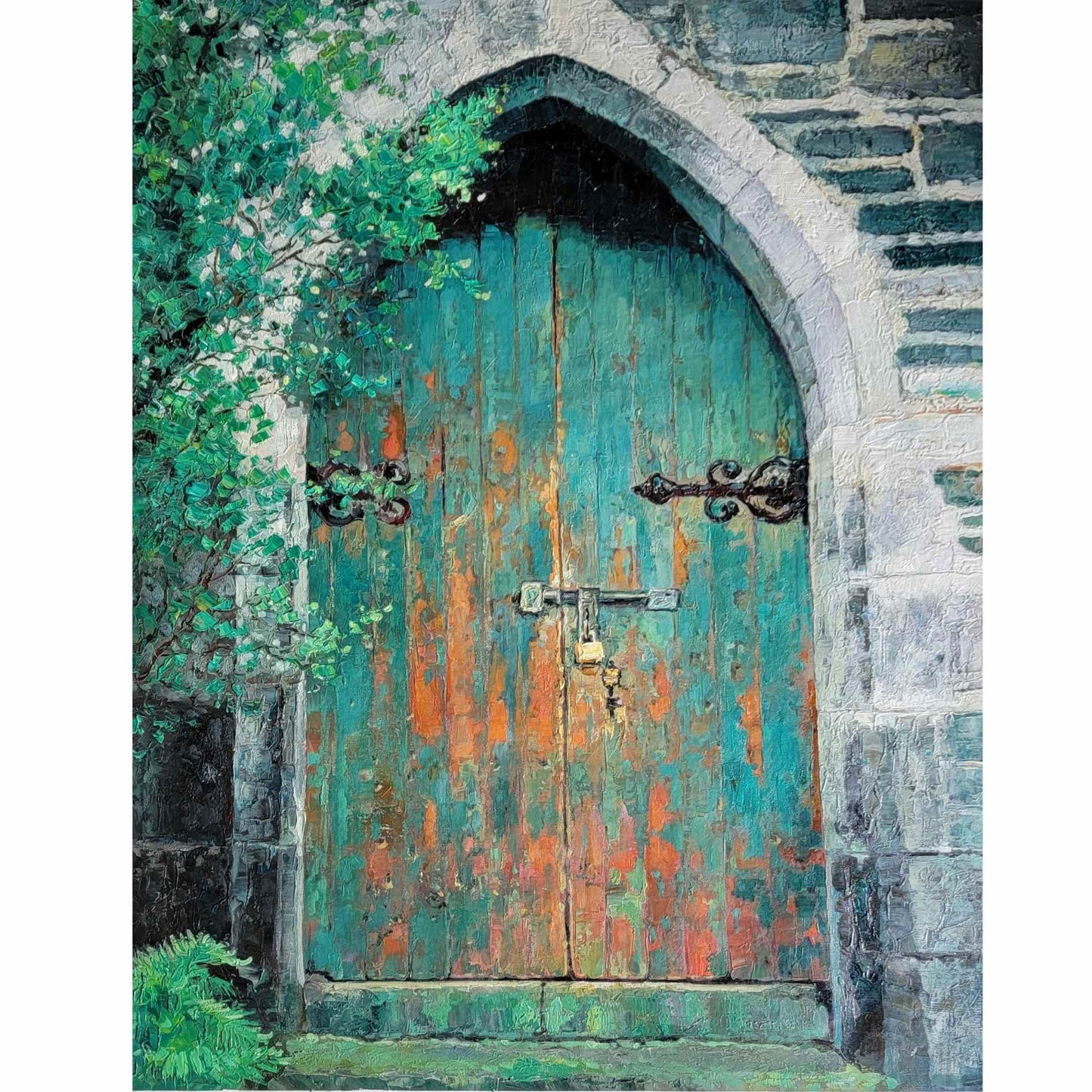Cuadro La Entrada 82x102 cm
