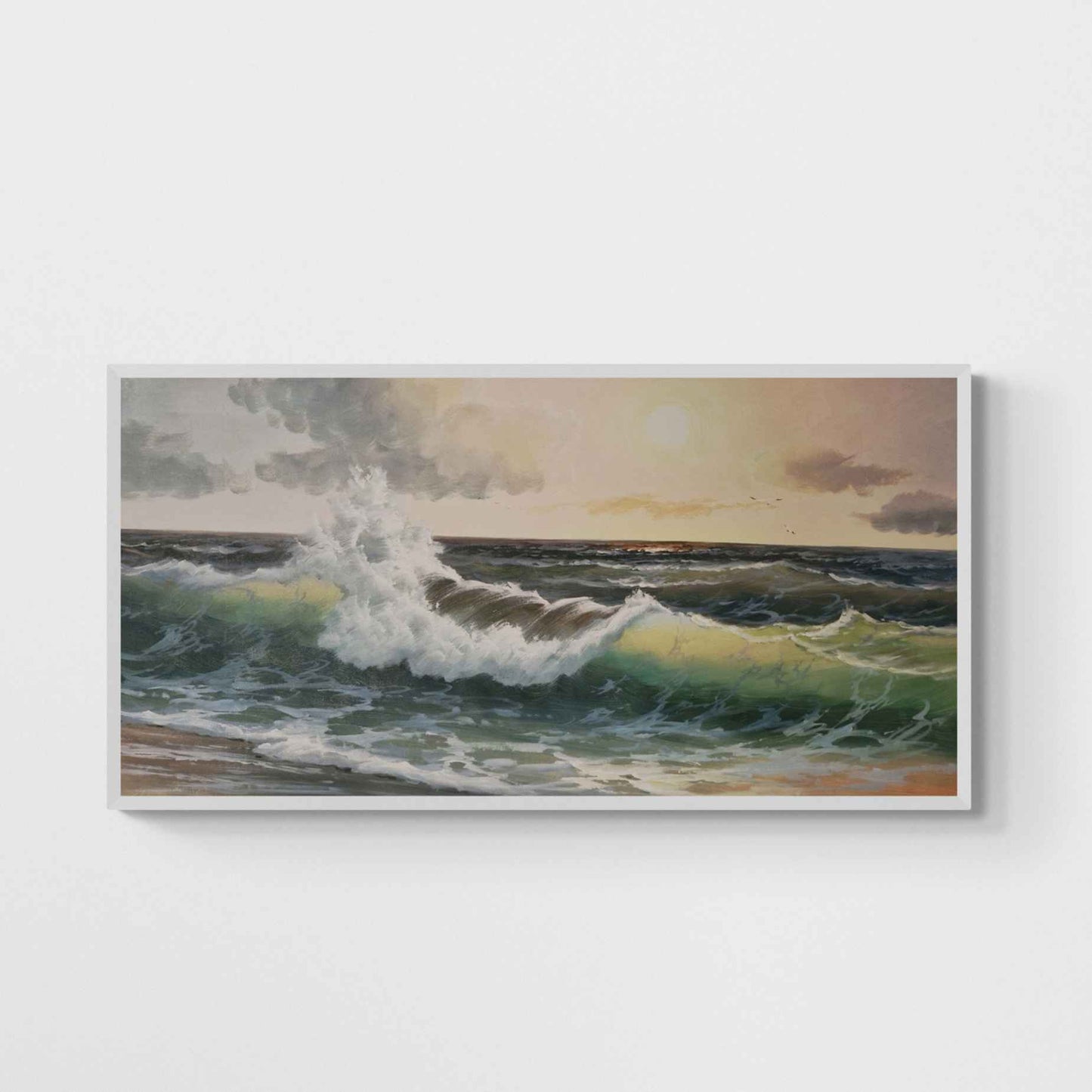 Pintura Mar Bravo 120x60 cm