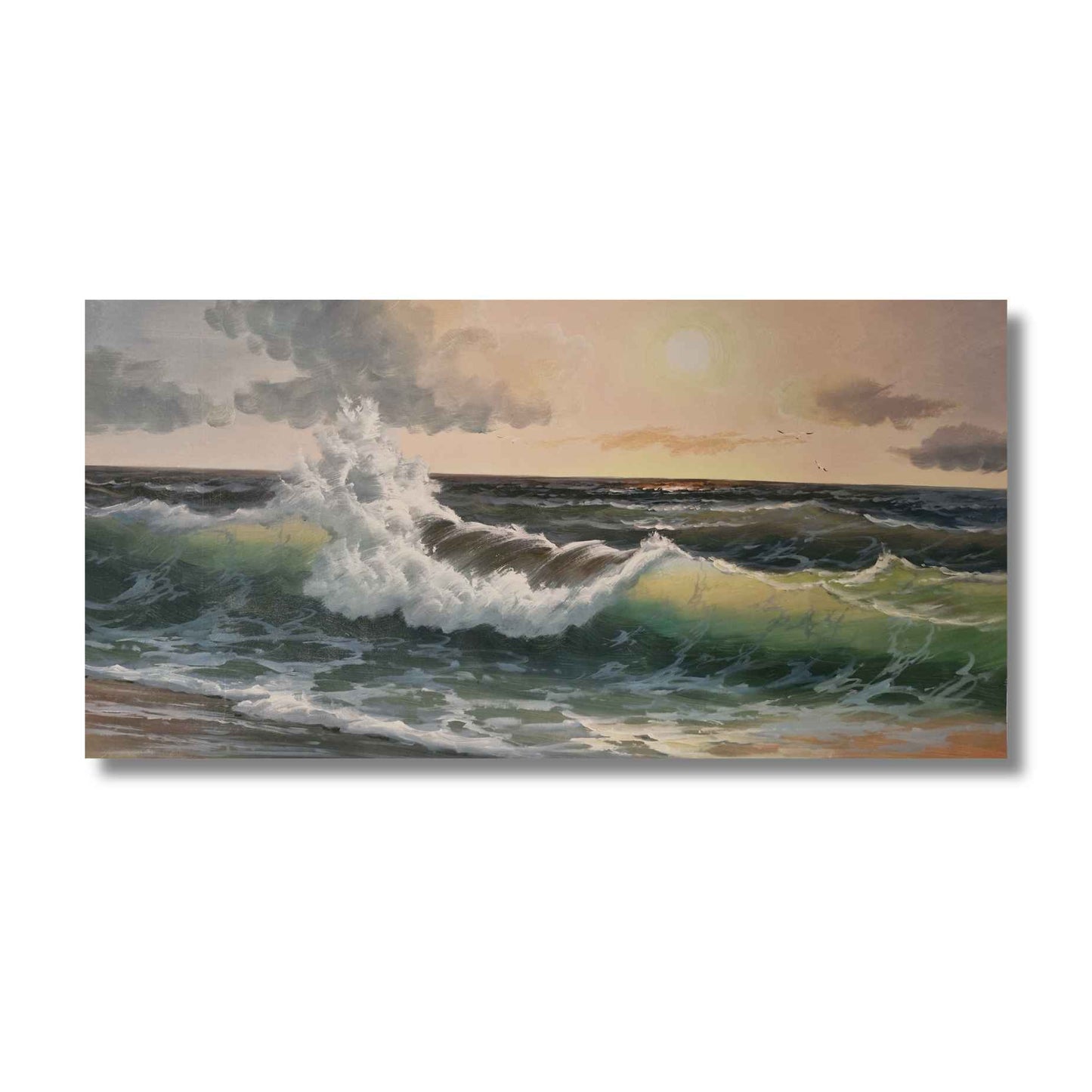 Pintura Mar Bravo 120x60 cm