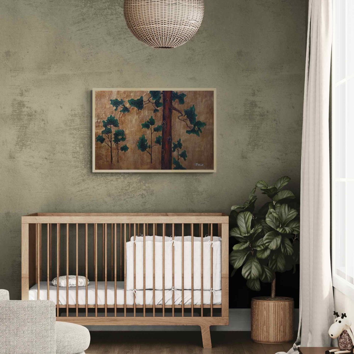Cuadro Brotes de esperanza 90x60