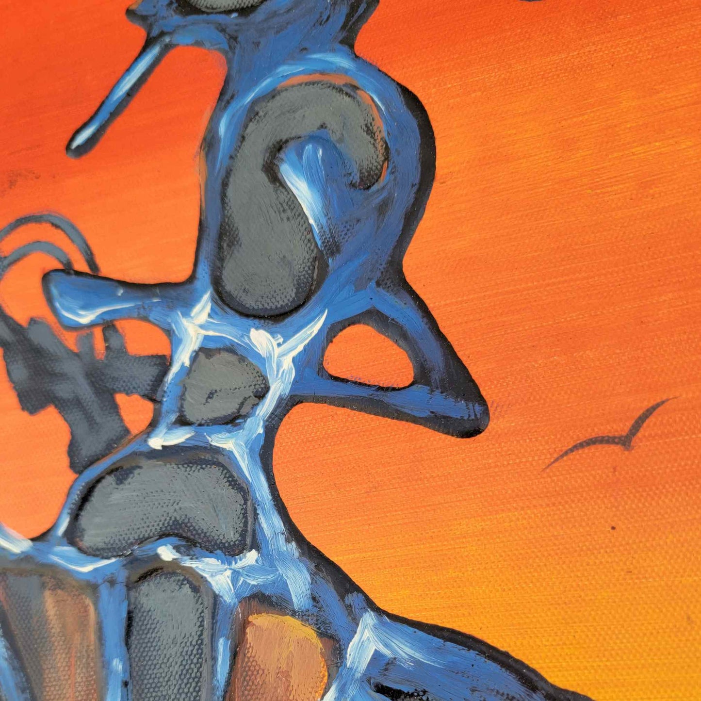 Cuadro El Quijote y Sancho 50X60 cm [2 piezas]