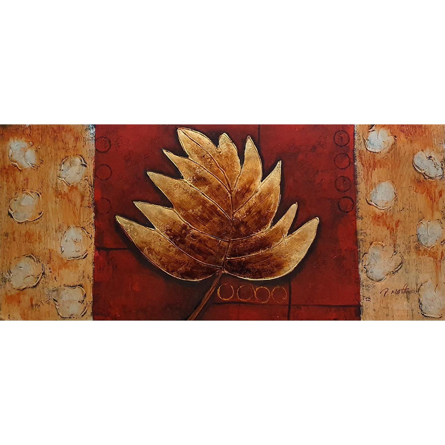 Cuadro Decoracion Oros 90x40 cm