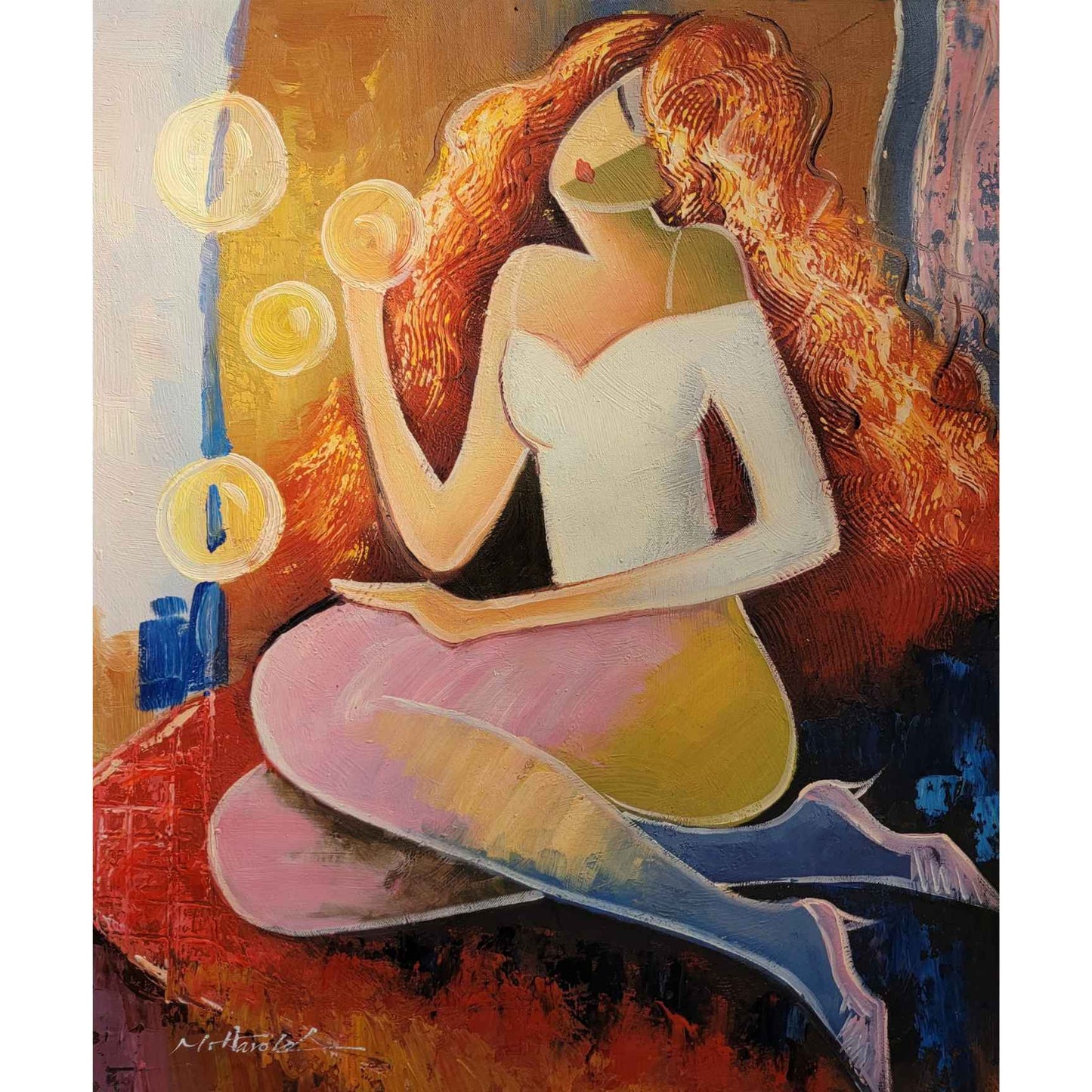 Cuadro Diptico Por Amor Al Arte 50x60 cm [2 piezas]