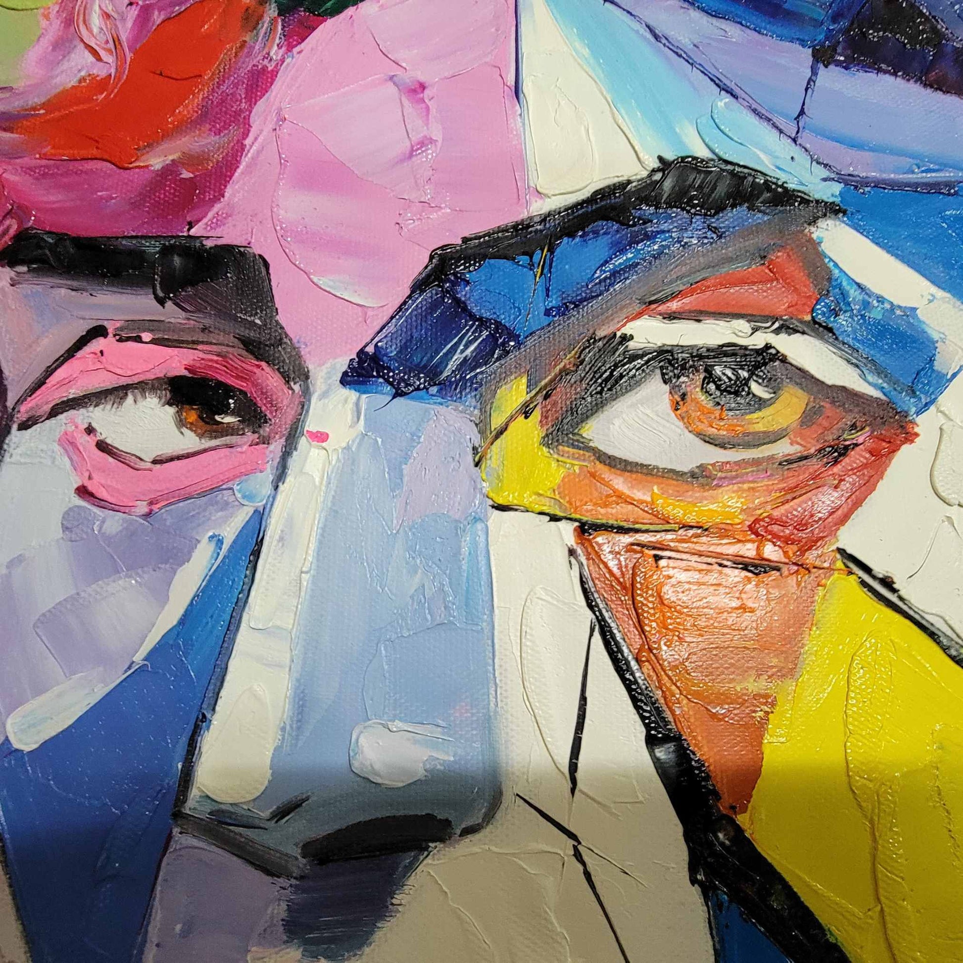 Pintura Arte Pop Gustavena 120x90 cm